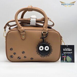Studio Ghibli My Neighbor Totoro Soot Sprites Convertible Crossbody Bag